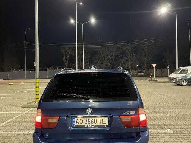 Синий БМВ Х5, объемом двигателя 2.9 л и пробегом 300 тыс. км за 6800 $, фото 3 на Automoto.ua