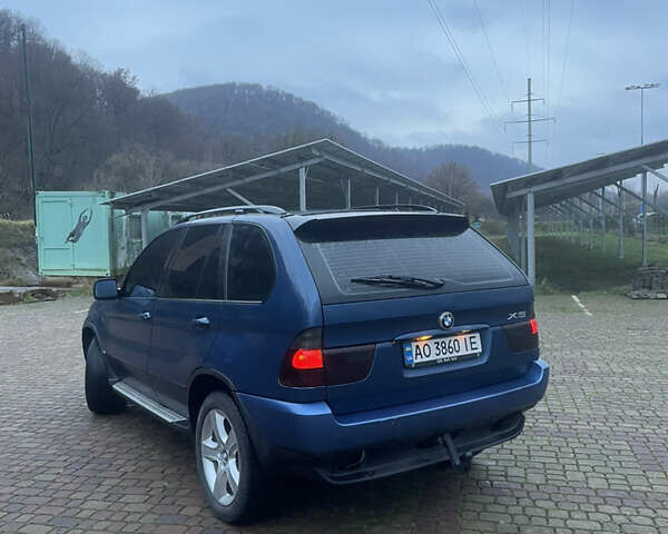 Синій БМВ Х5, об'ємом двигуна 3 л та пробігом 300 тис. км за 6500 $, фото 3 на Automoto.ua