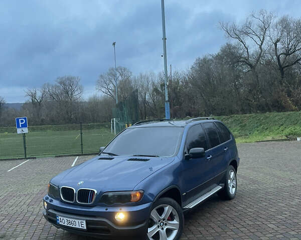 Синій БМВ Х5, об'ємом двигуна 3 л та пробігом 300 тис. км за 6500 $, фото 2 на Automoto.ua