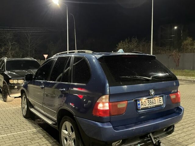 Синий БМВ Х5, объемом двигателя 2.9 л и пробегом 300 тыс. км за 6800 $, фото 4 на Automoto.ua