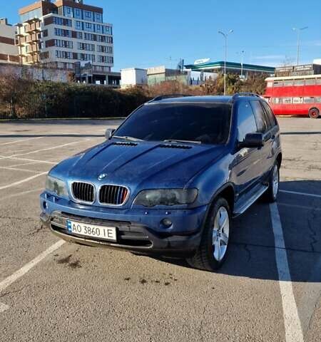 Синій БМВ Х5, об'ємом двигуна 3 л та пробігом 300 тис. км за 6950 $, фото 1 на Automoto.ua