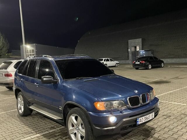 Синий БМВ Х5, объемом двигателя 2.9 л и пробегом 300 тыс. км за 6800 $, фото 1 на Automoto.ua