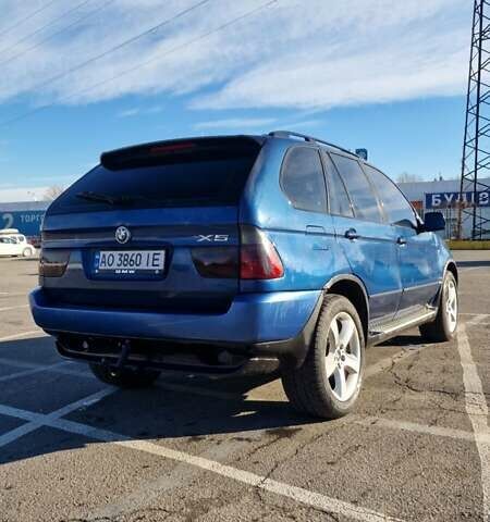 Синій БМВ Х5, об'ємом двигуна 3 л та пробігом 300 тис. км за 6950 $, фото 4 на Automoto.ua