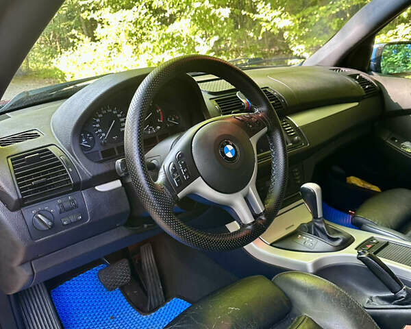 Синий БМВ Х5, объемом двигателя 3 л и пробегом 318 тыс. км за 7034 $, фото 8 на Automoto.ua