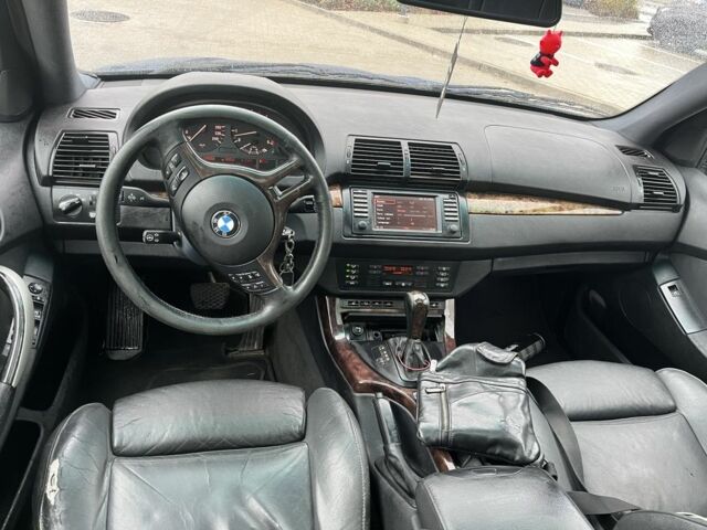 Синій БМВ Х5, об'ємом двигуна 3 л та пробігом 300 тис. км за 5500 $, фото 12 на Automoto.ua