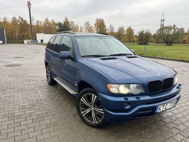 Синій БМВ Х5, об'ємом двигуна 3 л та пробігом 300 тис. км за 5500 $, фото 7 на Automoto.ua
