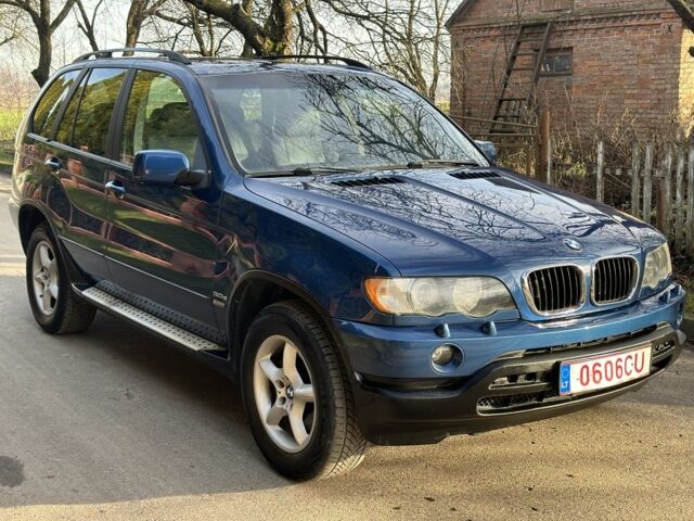 Синій БМВ Х5, об'ємом двигуна 3 л та пробігом 316 тис. км за 3900 $, фото 4 на Automoto.ua