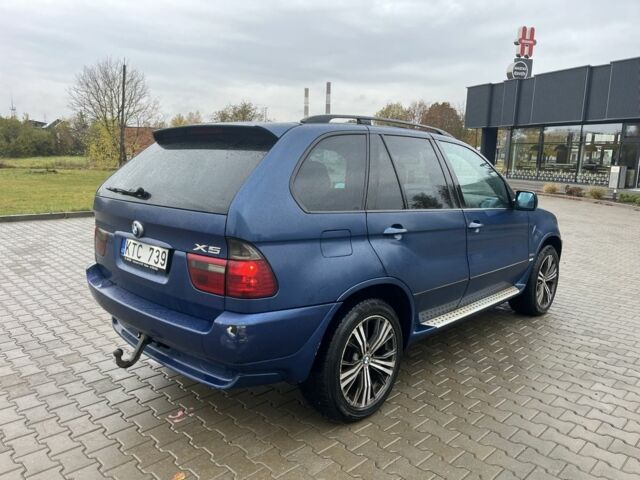 Синій БМВ Х5, об'ємом двигуна 3 л та пробігом 300 тис. км за 5500 $, фото 4 на Automoto.ua
