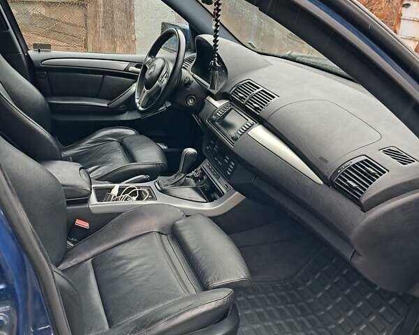 Синий БМВ Х5, объемом двигателя 4.4 л и пробегом 340 тыс. км за 6200 $, фото 12 на Automoto.ua