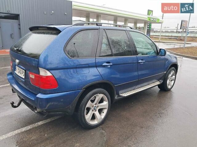 Синий БМВ Х5, объемом двигателя 4.4 л и пробегом 340 тыс. км за 6200 $, фото 5 на Automoto.ua