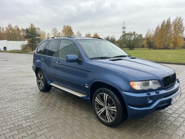 Синій БМВ Х5, об'ємом двигуна 3 л та пробігом 300 тис. км за 5500 $, фото 1 на Automoto.ua