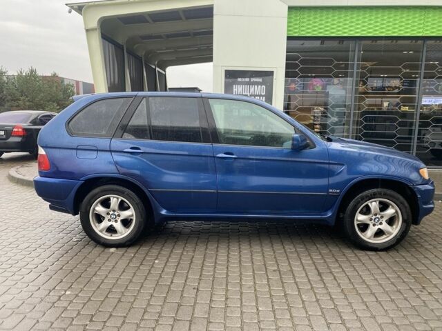 Синій БМВ Х5, об'ємом двигуна 3 л та пробігом 340 тис. км за 4499 $, фото 3 на Automoto.ua