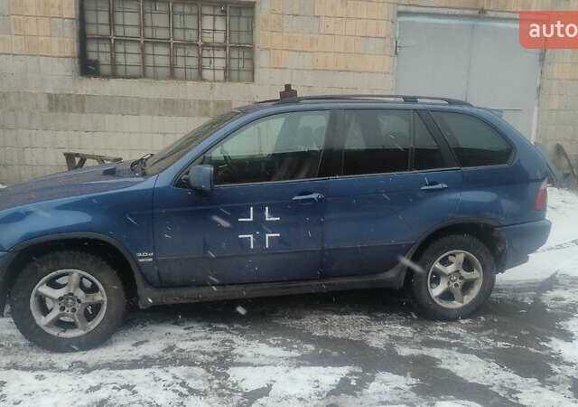Синий БМВ Х5, объемом двигателя 3.22 л и пробегом 400 тыс. км за 3000 $, фото 6 на Automoto.ua