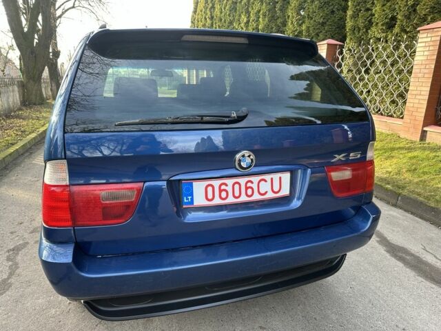 Синій БМВ Х5, об'ємом двигуна 3 л та пробігом 316 тис. км за 3900 $, фото 16 на Automoto.ua