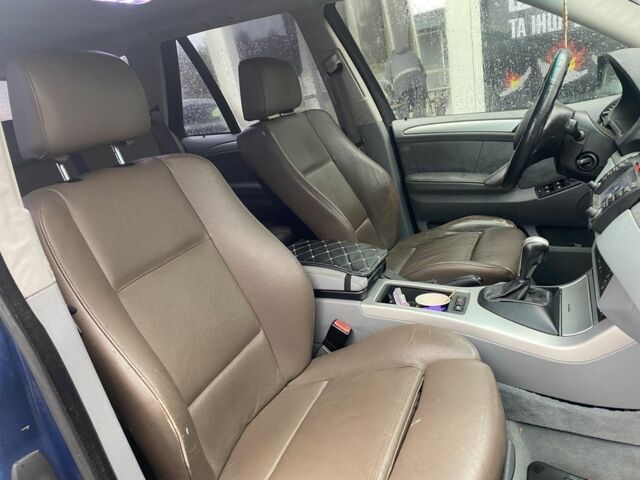 Синій БМВ Х5, об'ємом двигуна 3 л та пробігом 340 тис. км за 4499 $, фото 12 на Automoto.ua