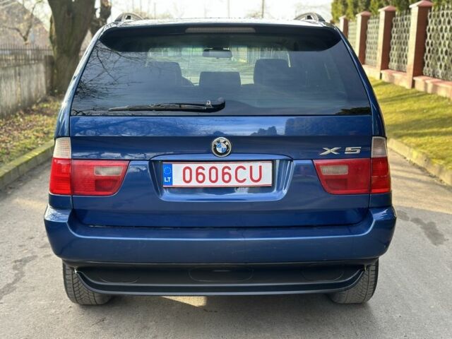 Синій БМВ Х5, об'ємом двигуна 3 л та пробігом 316 тис. км за 3900 $, фото 8 на Automoto.ua