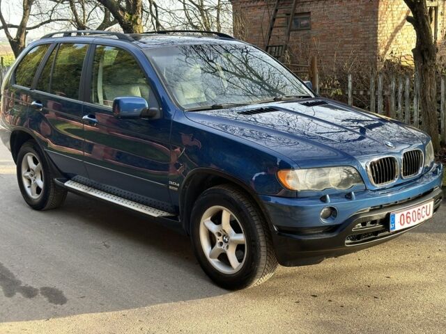 Синій БМВ Х5, об'ємом двигуна 3 л та пробігом 316 тис. км за 3900 $, фото 2 на Automoto.ua