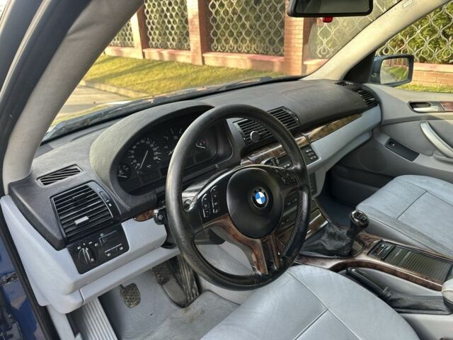 Синій БМВ Х5, об'ємом двигуна 3 л та пробігом 316 тис. км за 3900 $, фото 21 на Automoto.ua