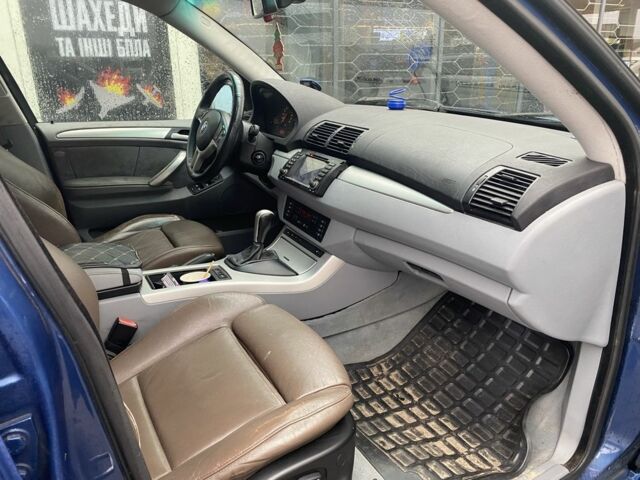 Синій БМВ Х5, об'ємом двигуна 3 л та пробігом 340 тис. км за 4499 $, фото 14 на Automoto.ua