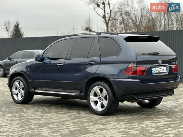 Синий БМВ Х5, объемом двигателя 3 л и пробегом 343 тыс. км за 9399 $, фото 4 на Automoto.ua