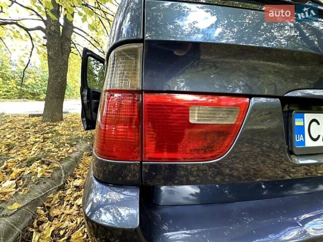 Синий БМВ Х5, объемом двигателя 2.99 л и пробегом 340 тыс. км за 9500 $, фото 50 на Automoto.ua