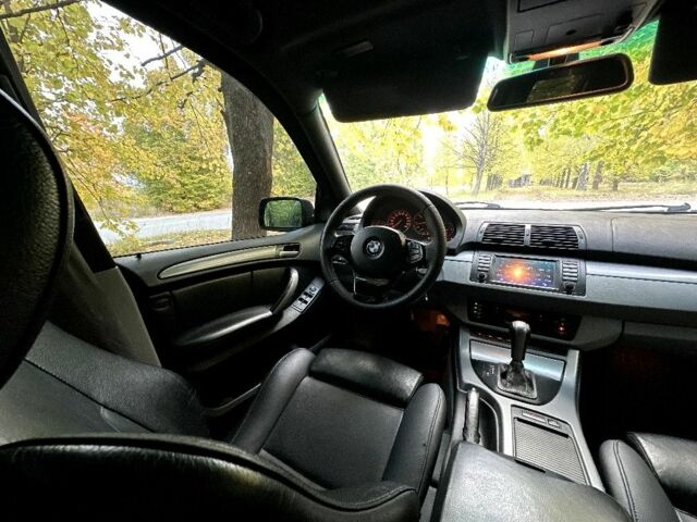 Синий БМВ Х5, объемом двигателя 3 л и пробегом 340 тыс. км за 9500 $, фото 16 на Automoto.ua