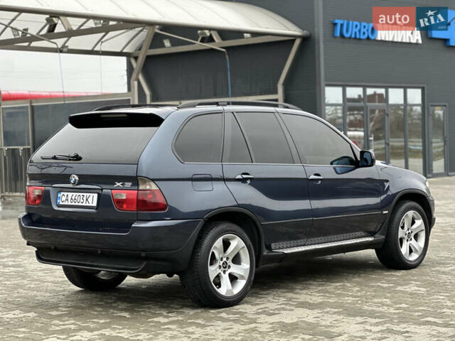 Синий БМВ Х5, объемом двигателя 3 л и пробегом 343 тыс. км за 9399 $, фото 5 на Automoto.ua
