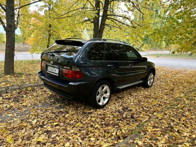 Синий БМВ Х5, объемом двигателя 3 л и пробегом 340 тыс. км за 9500 $, фото 5 на Automoto.ua