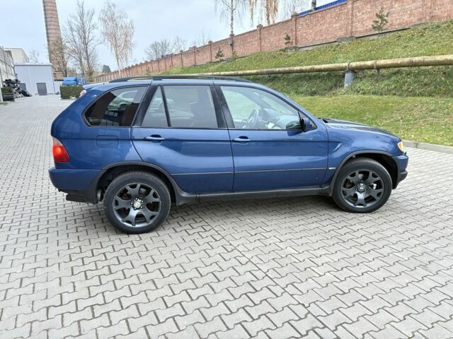 Синій БМВ Х5, об'ємом двигуна 3 л та пробігом 315 тис. км за 3950 $, фото 4 на Automoto.ua