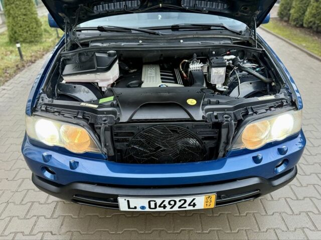 Синий БМВ Х5, объемом двигателя 3 л и пробегом 270 тыс. км за 5500 $, фото 18 на Automoto.ua