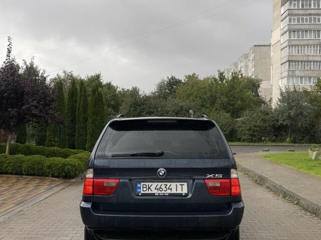 БМВ Х5 2004 в Ровно на Automoto.ua Синий БМВ Х5, объемом двигателя 3 л и пробегом 380 тыс. км за 9500 $, фото 4 на Automoto.ua