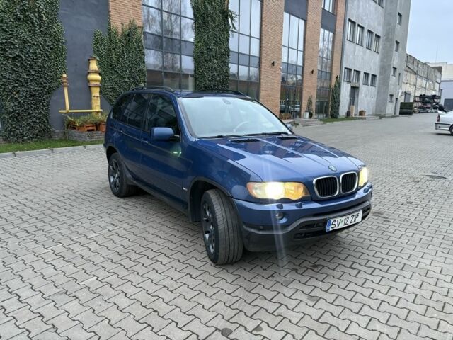 Синій БМВ Х5, об'ємом двигуна 3 л та пробігом 315 тис. км за 3950 $, фото 5 на Automoto.ua