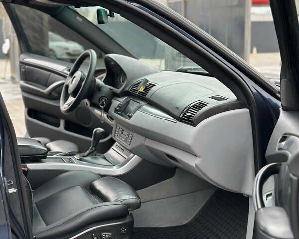 Синий БМВ Х5, объемом двигателя 3 л и пробегом 343 тыс. км за 9399 $, фото 13 на Automoto.ua