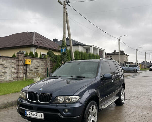 Синий БМВ Х5, объемом двигателя 3 л и пробегом 380 тыс. км за 9500 $, фото 6 на Automoto.ua
