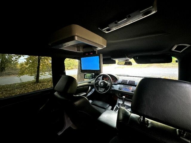 Синий БМВ Х5, объемом двигателя 3 л и пробегом 340 тыс. км за 9500 $, фото 15 на Automoto.ua