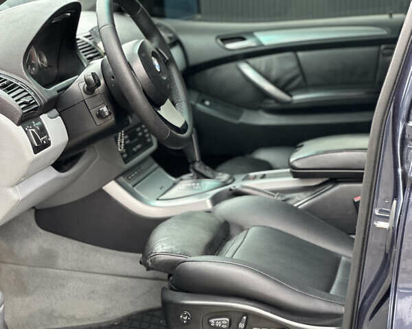 Синий БМВ Х5, объемом двигателя 3 л и пробегом 343 тыс. км за 9399 $, фото 7 на Automoto.ua