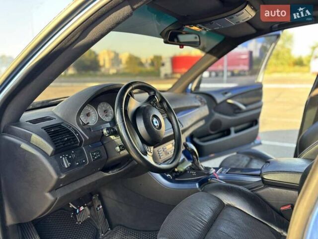 Синий БМВ Х5, объемом двигателя 4.8 л и пробегом 290 тыс. км за 12500 $, фото 7 на Automoto.ua