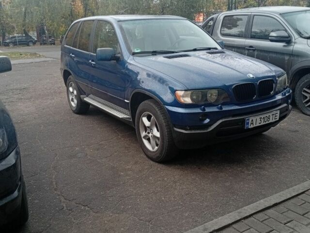 Синий БМВ Х5, объемом двигателя 0 л и пробегом 200 тыс. км за 4725 $, фото 1 на Automoto.ua