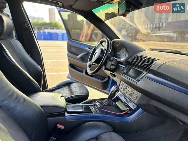 Синий БМВ Х5, объемом двигателя 4.8 л и пробегом 290 тыс. км за 12500 $, фото 9 на Automoto.ua
