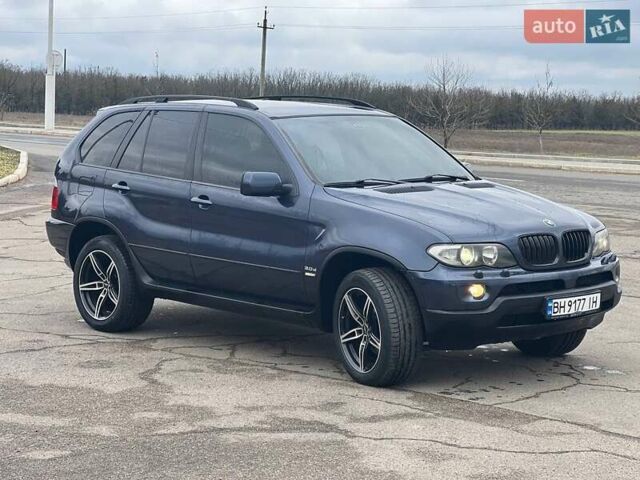 Синий БМВ Х5, объемом двигателя 3 л и пробегом 255 тыс. км за 11700 $, фото 6 на Automoto.ua