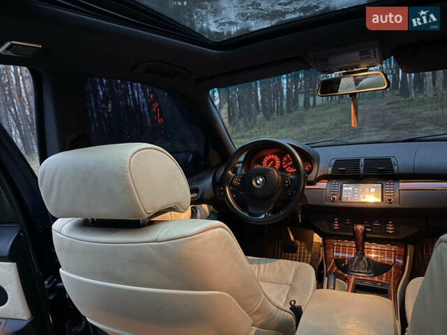 Синий БМВ Х5, объемом двигателя 3 л и пробегом 333 тыс. км за 9700 $, фото 19 на Automoto.ua