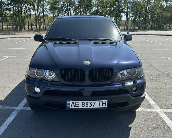 Синий БМВ Х5, объемом двигателя 3 л и пробегом 279 тыс. км за 11200 $, фото 4 на Automoto.ua