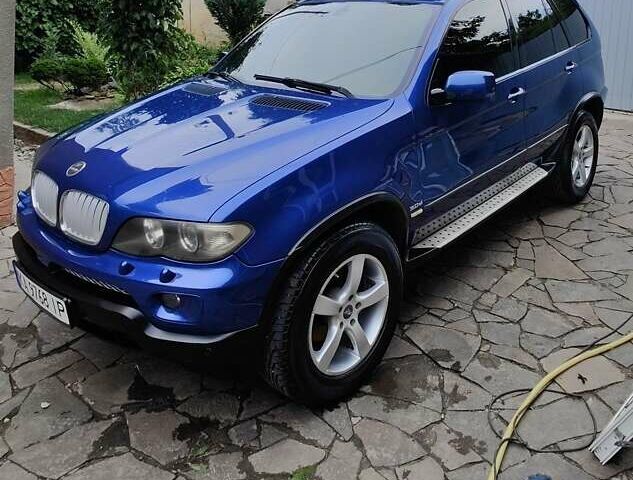 Синий БМВ Х5, объемом двигателя 2.99 л и пробегом 267 тыс. км за 11000 $, фото 7 на Automoto.ua