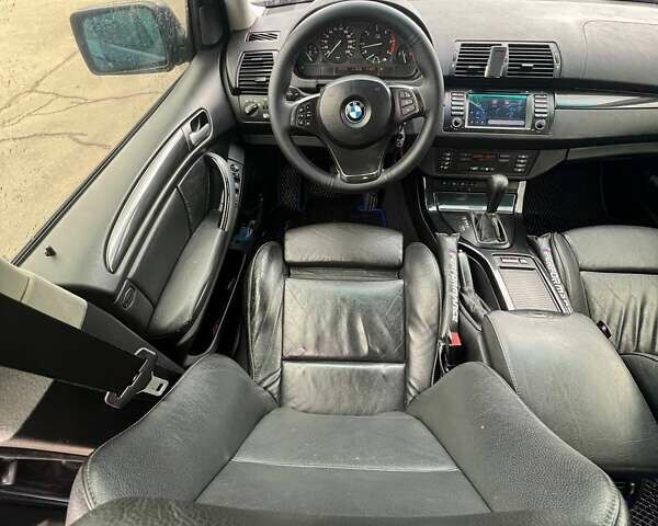 Синий БМВ Х5, объемом двигателя 3 л и пробегом 255 тыс. км за 11700 $, фото 8 на Automoto.ua