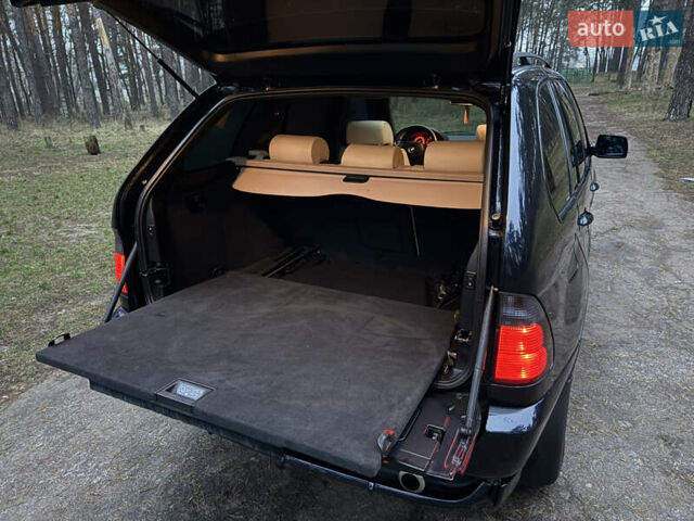 Синий БМВ Х5, объемом двигателя 3 л и пробегом 333 тыс. км за 9700 $, фото 36 на Automoto.ua