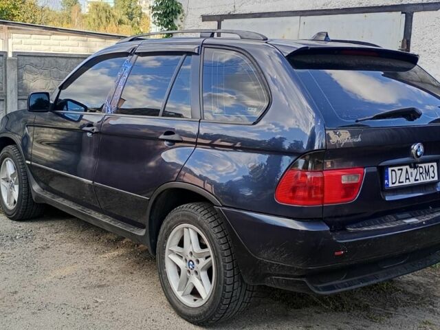 Синий БМВ Х5, объемом двигателя 3 л и пробегом 342 тыс. км за 5700 $, фото 6 на Automoto.ua
