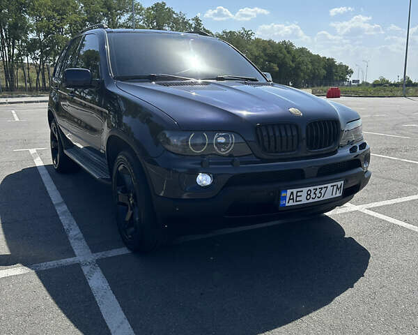 Синий БМВ Х5, объемом двигателя 3 л и пробегом 279 тыс. км за 11200 $, фото 3 на Automoto.ua