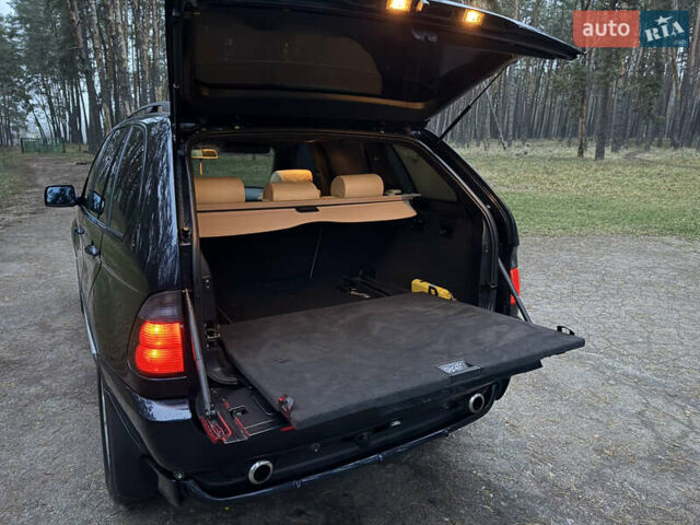 Синий БМВ Х5, объемом двигателя 3 л и пробегом 333 тыс. км за 9700 $, фото 37 на Automoto.ua