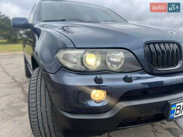 Синий БМВ Х5, объемом двигателя 3 л и пробегом 255 тыс. км за 11700 $, фото 15 на Automoto.ua