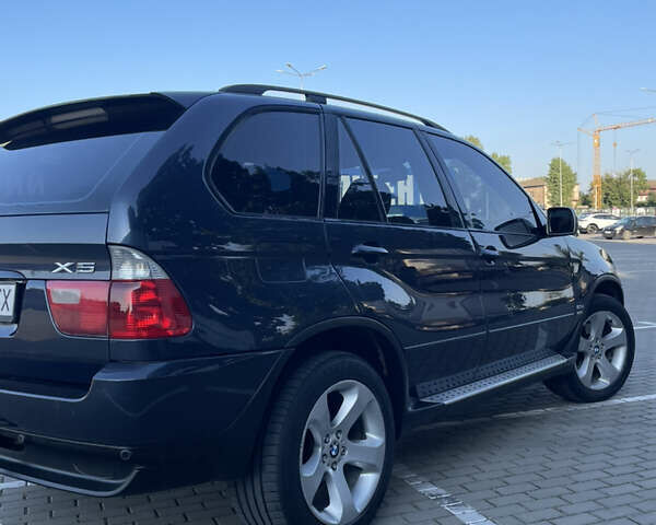 Синий БМВ Х5, объемом двигателя 3 л и пробегом 380 тыс. км за 12000 $, фото 9 на Automoto.ua